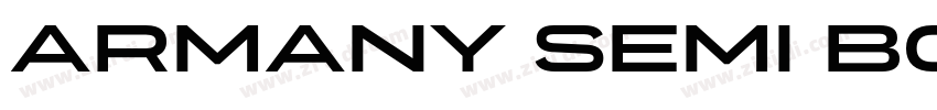 Armany Semi Bold字体转换